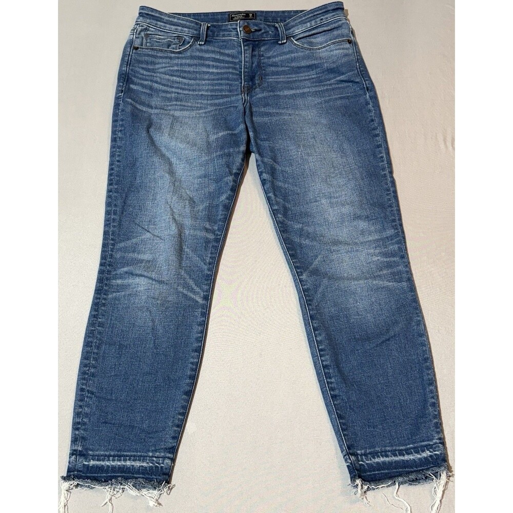 Abercrombie Fitch Jeans Women’s 26 / 2S Blue Harper Low Rise Ankle Stretch Denim